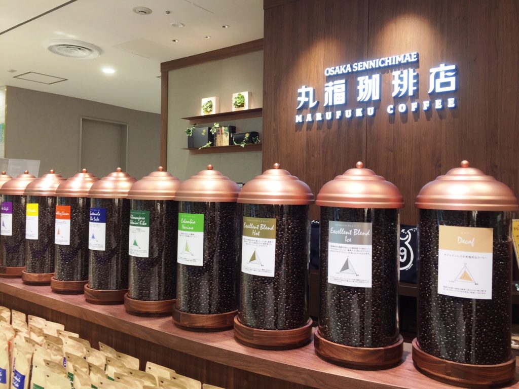 自家焙煎コーヒー豆の販売に特化した丸福珈琲店東武池袋店