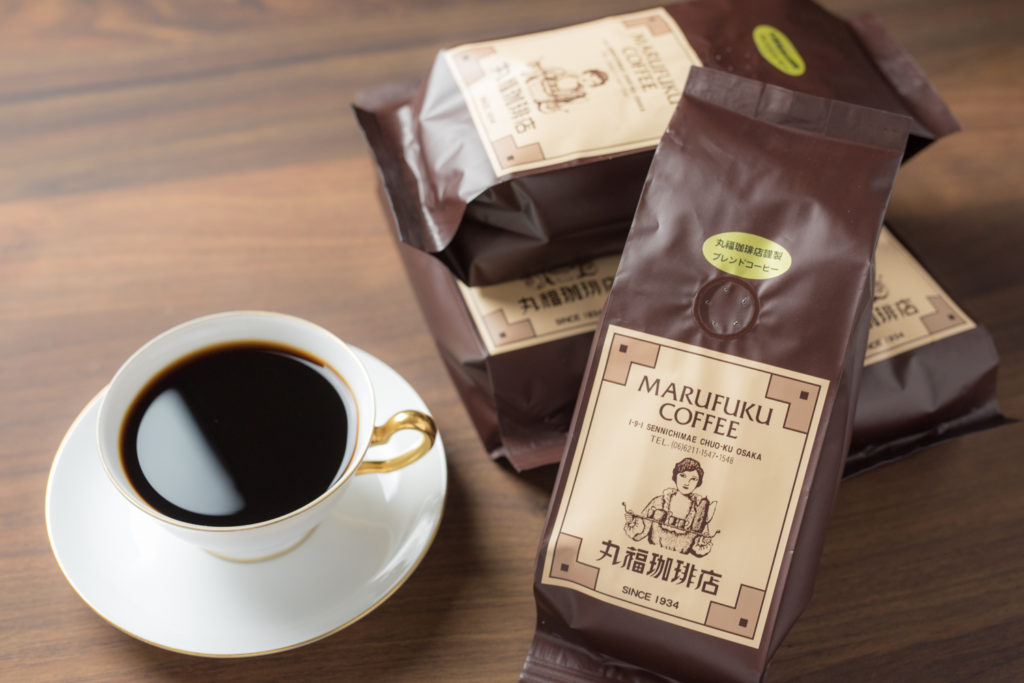 丸福の拘りが詰まったレギュラーコーヒーは、濃厚な味わいと芳醇な香りが特徴です。